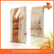 Bakery Fast Food Packaging Printed Paper bakery packaging with Window